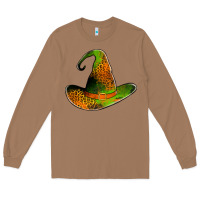 Toasted Coconut leopard witch hat Long Sleeve Tee - Jasminsmagicworld
