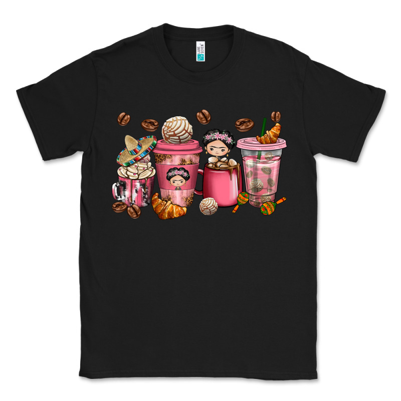 Cafecito Y Chisme Coffee Cups Classic Tee by texasbilliewilder | Teevron