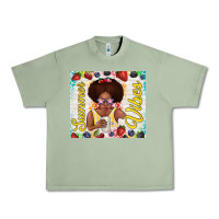 Oil Green summer vibes afro kid Urban Heavy Tee - TumblerDesignByShophia