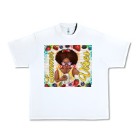 White summer vibes afro kid Urban Heavy Tee - TumblerDesignByShophia