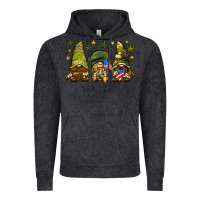 Vintage Black Army Gnomes 4th of july Vintage Hoodie - HowdyJamesFarm