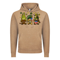 Vintage Coffee Army Gnomes 4th of july Vintage Hoodie - HowdyJamesFarm