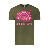 Vintage Olive i wear pink for someone i love Vintage Tee - texasbilliewilder