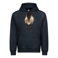 Navy suffolk ewe front Urban Hoodie - BarkalooDesign