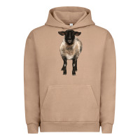 Pigment Burro suffolk ewe front Urban Hoodie - BarkalooDesign