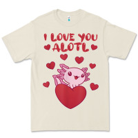 Bone i love you alotl aolotl valentine's day heart aolotl lover Premium Tee - lanVoArt