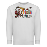 Dove Grey hair hustler 2 Premium Sweatshirt - SublimationCraftShop