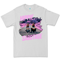 Dove Grey hippie sabotage aesthetic style photo with text Premium Tee - lanVoArt