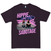 Plum hippie sabotage aesthetic style photo with text Premium Tee - lanVoArt