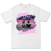 White hippie sabotage aesthetic style photo with text Premium Tee - lanVoArt