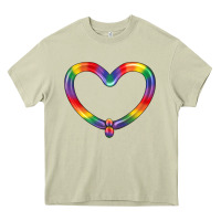 Lgbtq Heart Balloon Heavy Core Tee | Teevron