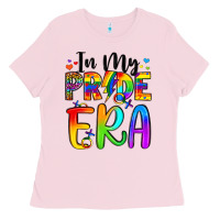 Bubblegum Pink in my pride era Ladies Tee - Artiststas