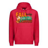 Cardinal fall is my favorite color Premium Hoodie - BundleAndBundleShop