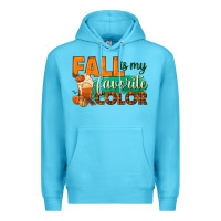 Ocean Blue fall is my favorite color Premium Hoodie - BundleAndBundleShop