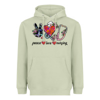 Matcha peace love nursing Heavyweight Hoodie - SublimationCraftShop
