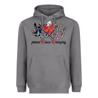 Storm peace love nursing Heavyweight Hoodie - SublimationCraftShop