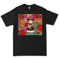 Black Mexican girl Premium Tee - RanaPortraitStore