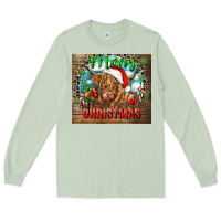 Matcha merry christmas heifer cow Long Sleeve Tee - CowGirlArtShop