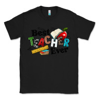Black best teacher ever Classic Tee - NancyCooperArtShop