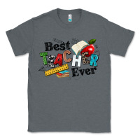 Charcoal Heather best teacher ever Classic Tee - NancyCooperArtShop