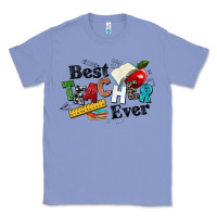 Colony Blue best teacher ever Classic Tee - NancyCooperArtShop