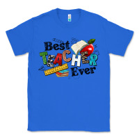 True Royal best teacher ever Classic Tee - NancyCooperArtShop