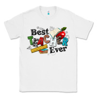 White best teacher ever Classic Tee - NancyCooperArtShop