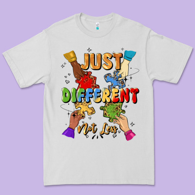 Just Different Not Less Premium Tee Designed By Artiststas
