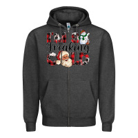 Charcoal Heather Im So Freaking Cold Zipper Hoodie - CowhideDigitalArt