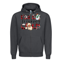 Smoke Im So Freaking Cold Zipper Hoodie - CowhideDigitalArt