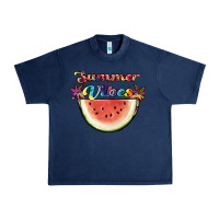 Navy summer vibes Urban Heavy Tee - JahusDesignShop