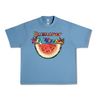 Pebble Blue summer vibes Urban Heavy Tee - JahusDesignShop