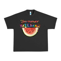 Pigment Black summer vibes Urban Heavy Tee - JahusDesignShop