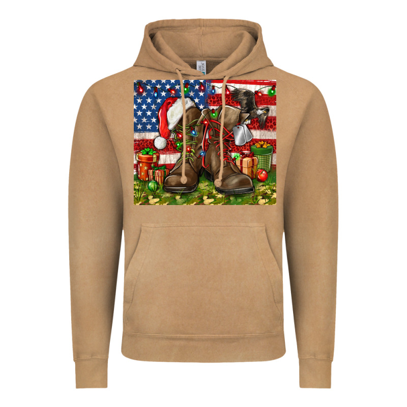 Army Veteran Boots Christmas Tumbler 4th Of July Vintage Hoodie by HowdyJamesFarm | Teevron