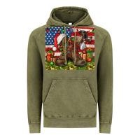 Vintage Olive Army Veteran Boots Christmas Tumbler 4th of july Vintage Hoodie - HowdyJamesFarm