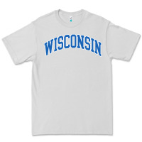 Dove Grey wisconsin blue Premium Tee - lanVoArt