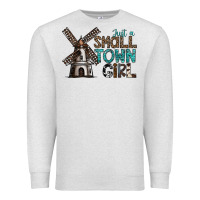 Oatmeal Heather just a small town girl Premium Sweatshirt - SublimationCraftShop