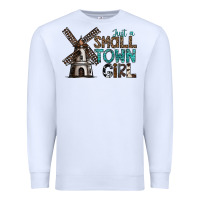 White just a small town girl Premium Sweatshirt - SublimationCraftShop