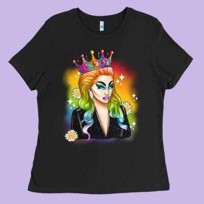 Drag Queen Ladies Tee Designed By Artiststas
