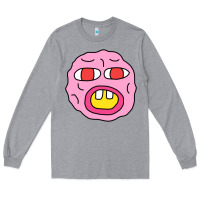 Heather Grey cherry tyler! Long Sleeve Tee - lanVoArt
