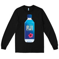 Black aesthetic fiji water Long Sleeve Tee - lanVoArt