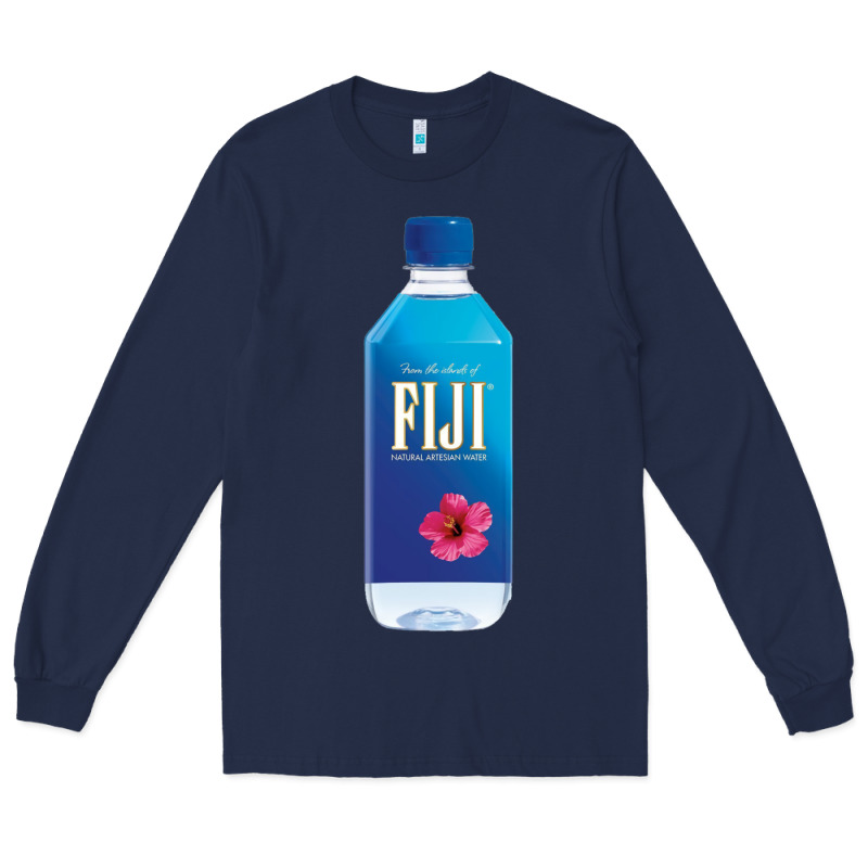 Aesthetic Fiji Water Long Sleeve Tee by lanVoArt | Teevron