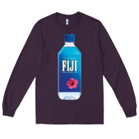 Plum aesthetic fiji water Long Sleeve Tee - lanVoArt