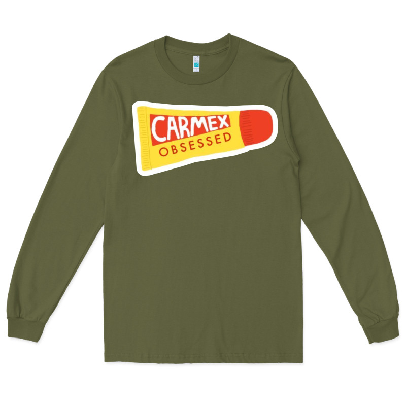 Carmex Obsessed Sticker Long Sleeve Tee by lanVoArt | Teevron