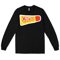 Black carmex obsessed sticker Long Sleeve Tee - lanVoArt