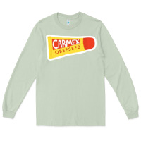 Matcha carmex obsessed sticker Long Sleeve Tee - lanVoArt
