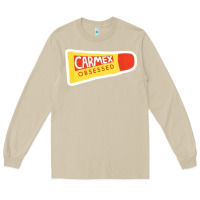 Mushroom carmex obsessed sticker Long Sleeve Tee - lanVoArt
