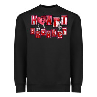 Black heartbreaker Heavyweight Sweatshirt - FaDigitalArtStudio