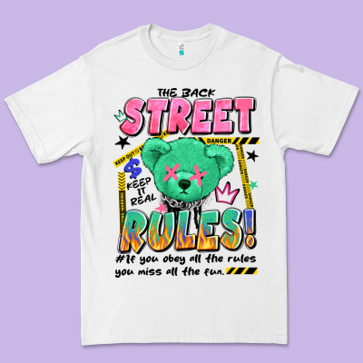 Street Rules Premium Tee Designed By Artiststas