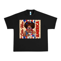 Black little miss america Urban Heavy Tee - TumblerDesignByShophia